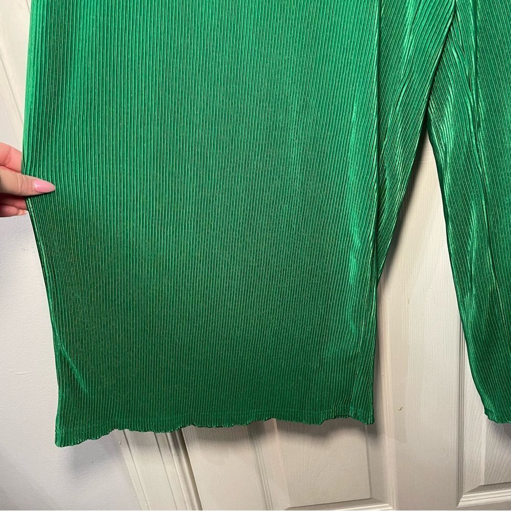 New York & Company Emerald Pleated Trousers - Picture 3 of 6